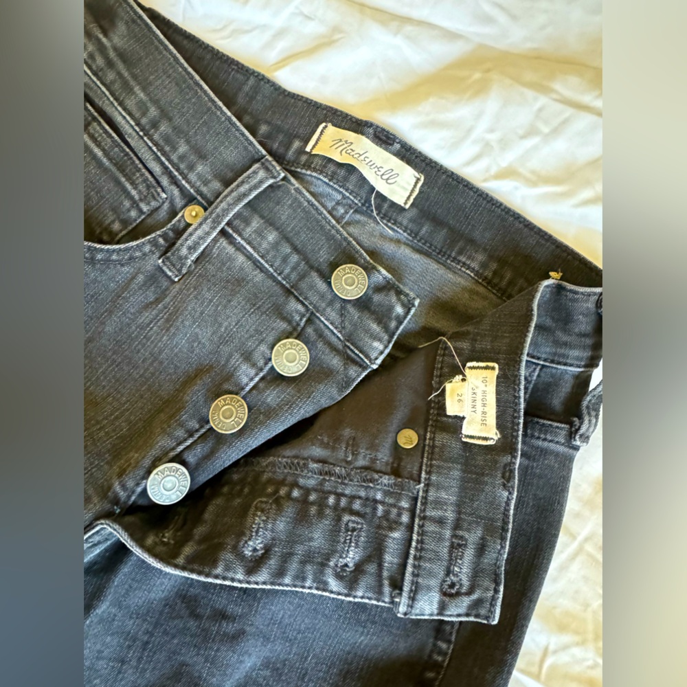 Madewell 10” High Rise Skinny